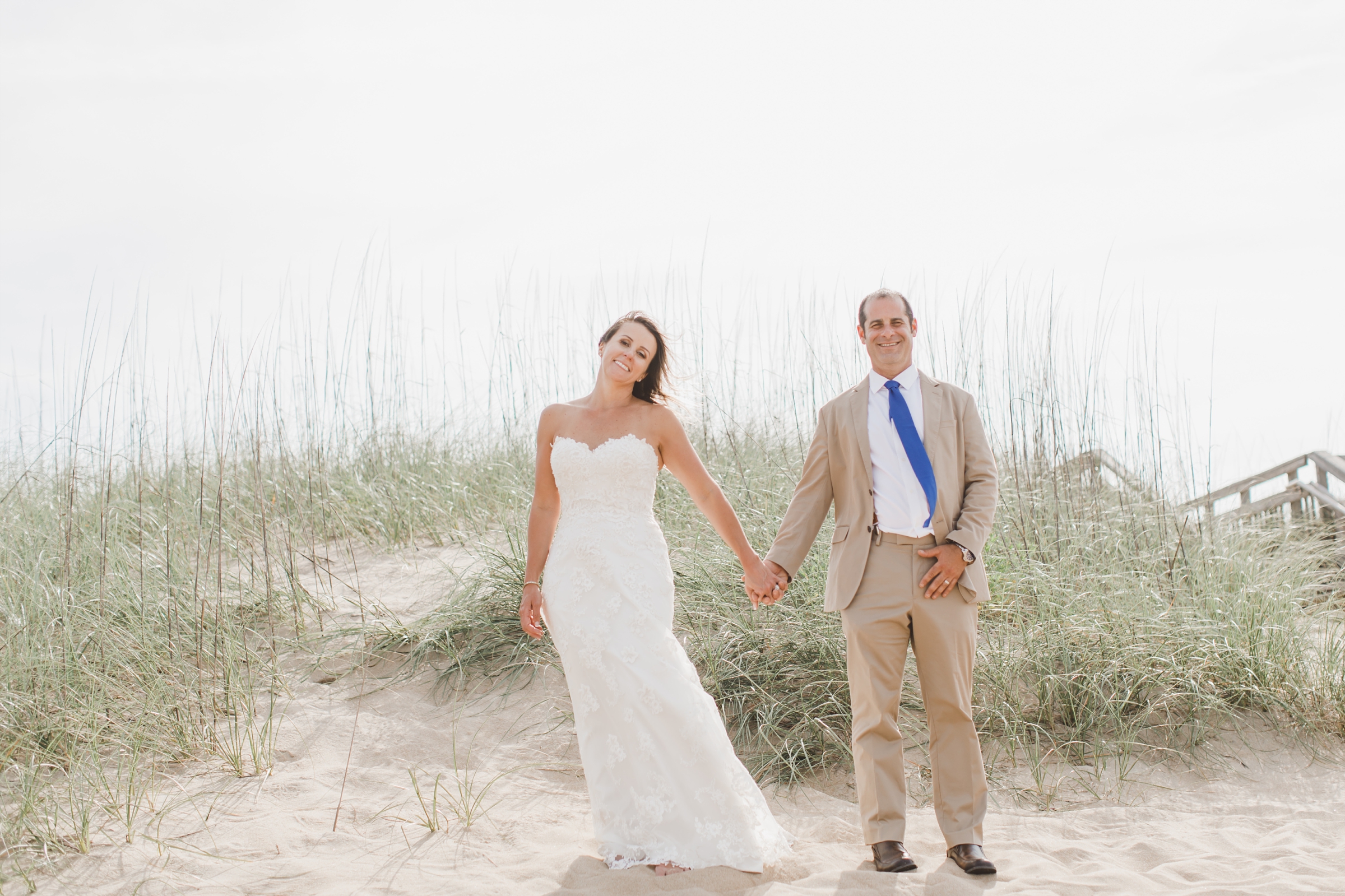 Bright and Bold Fuchsia Wedding On Virginia Beach