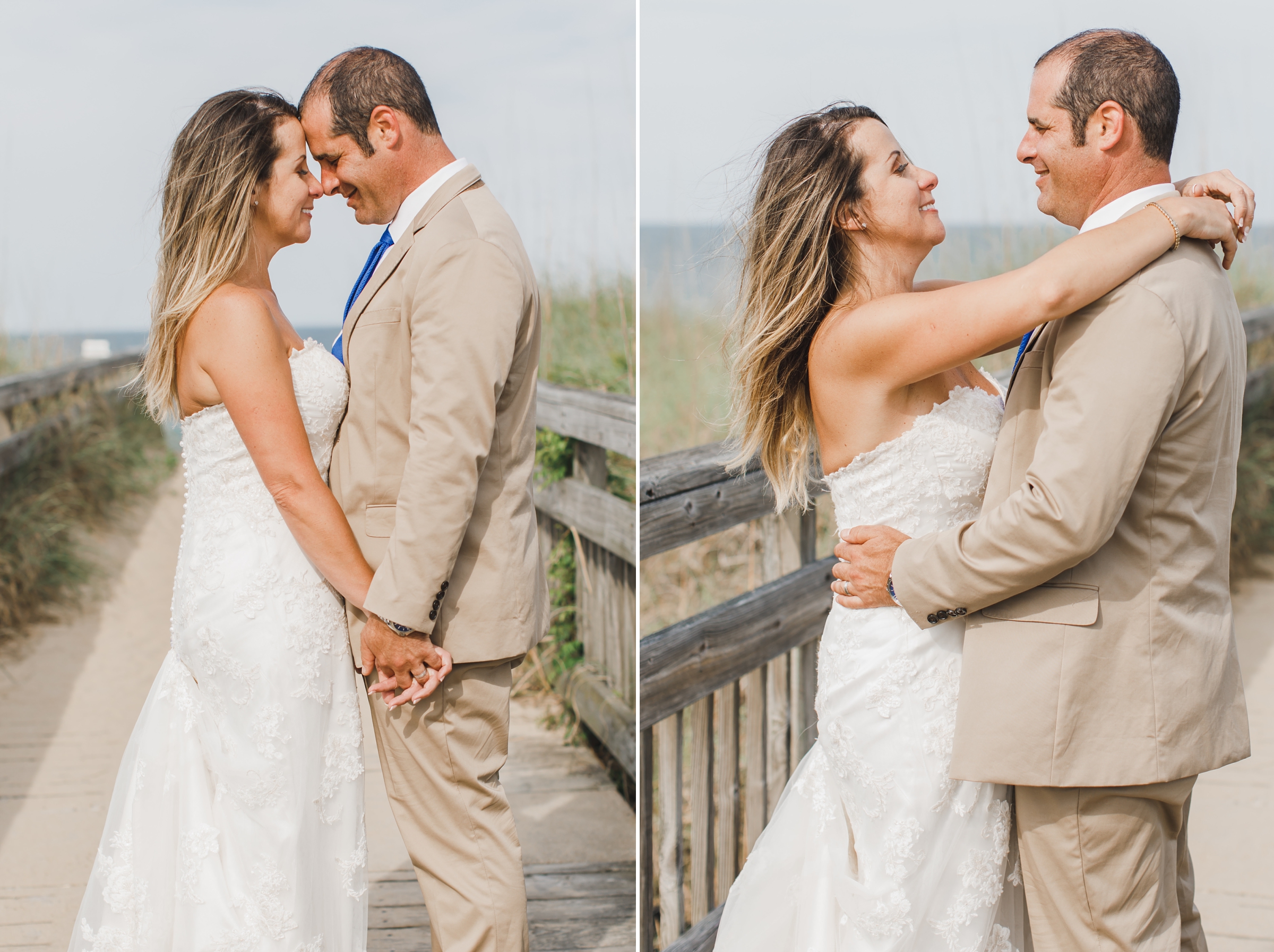 Bright and Bold Fuchsia Wedding On Virginia Beach