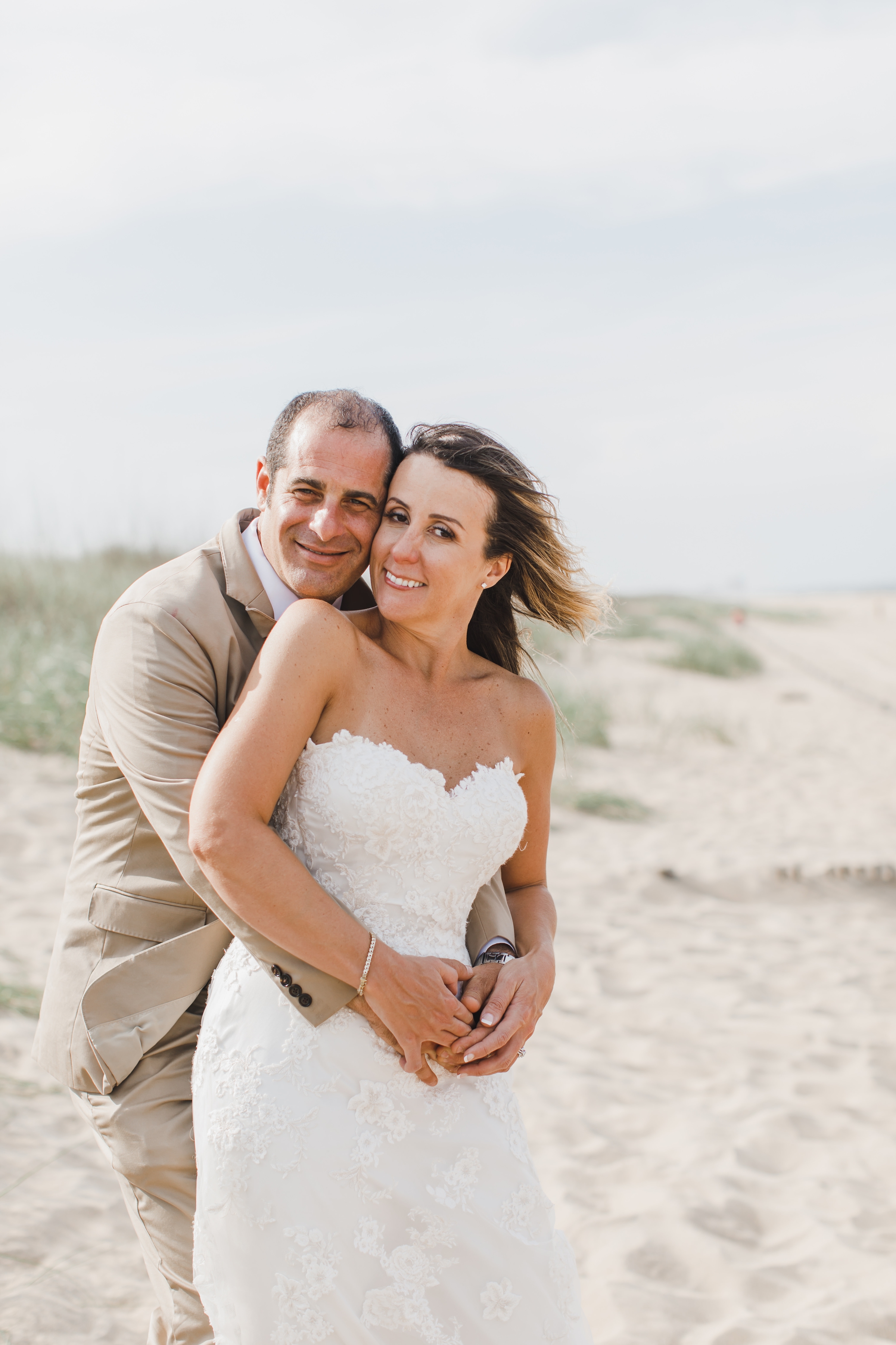 Bright and Bold Fuchsia Wedding On Virginia Beach