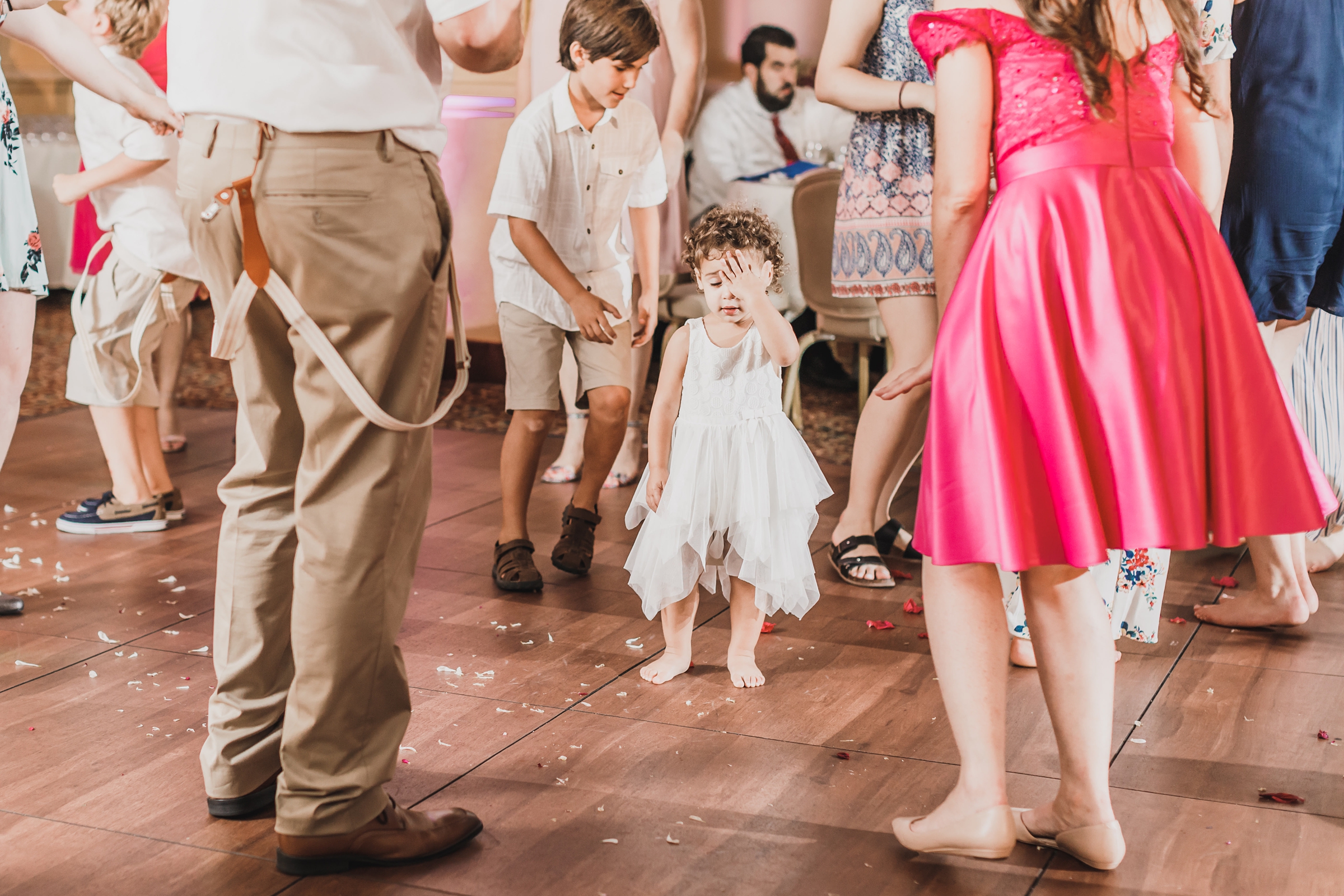 Bright and Bold Fuchsia Wedding On Virginia Beach