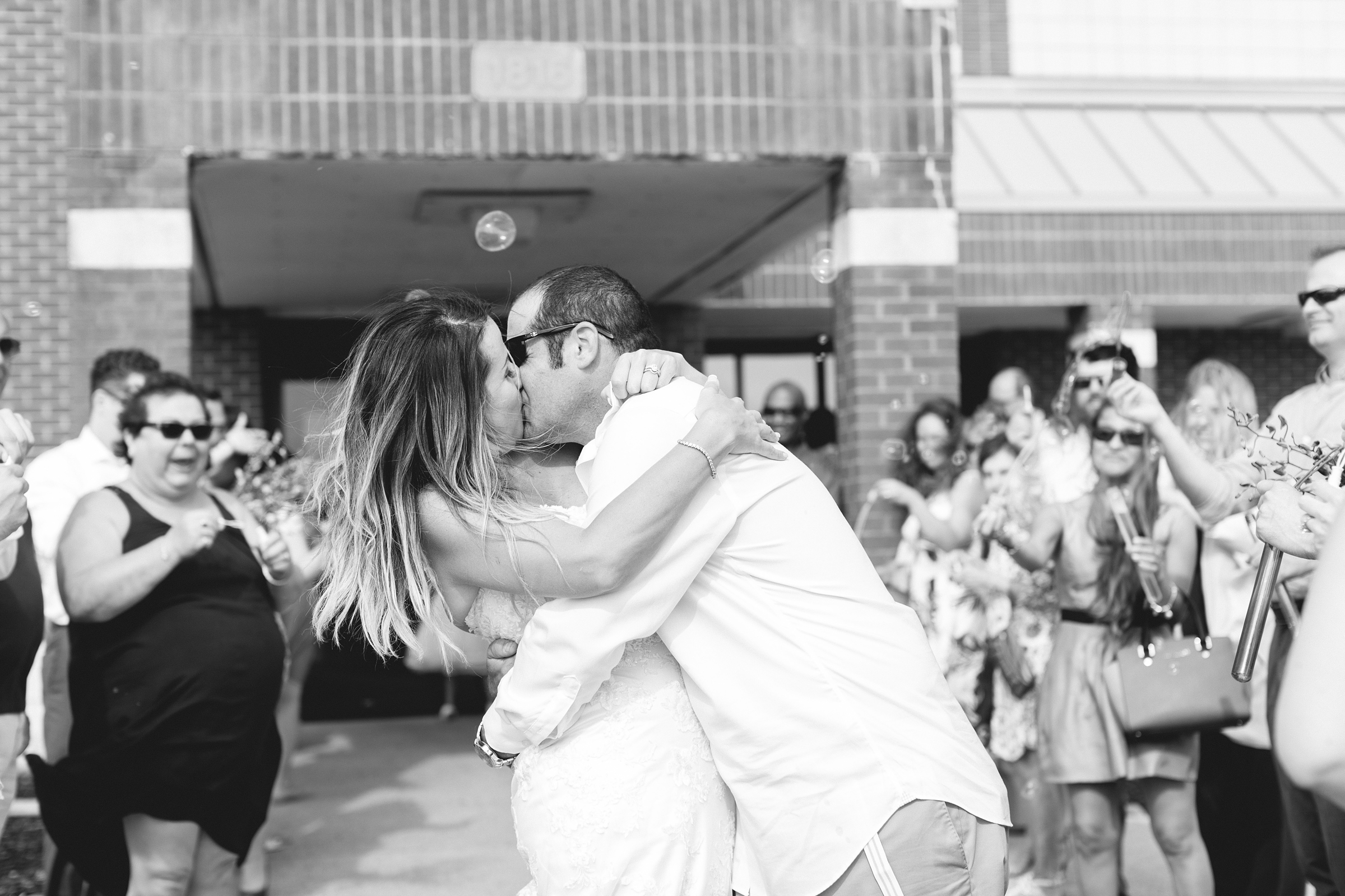Bright and Bold Fuchsia Wedding On Virginia Beach