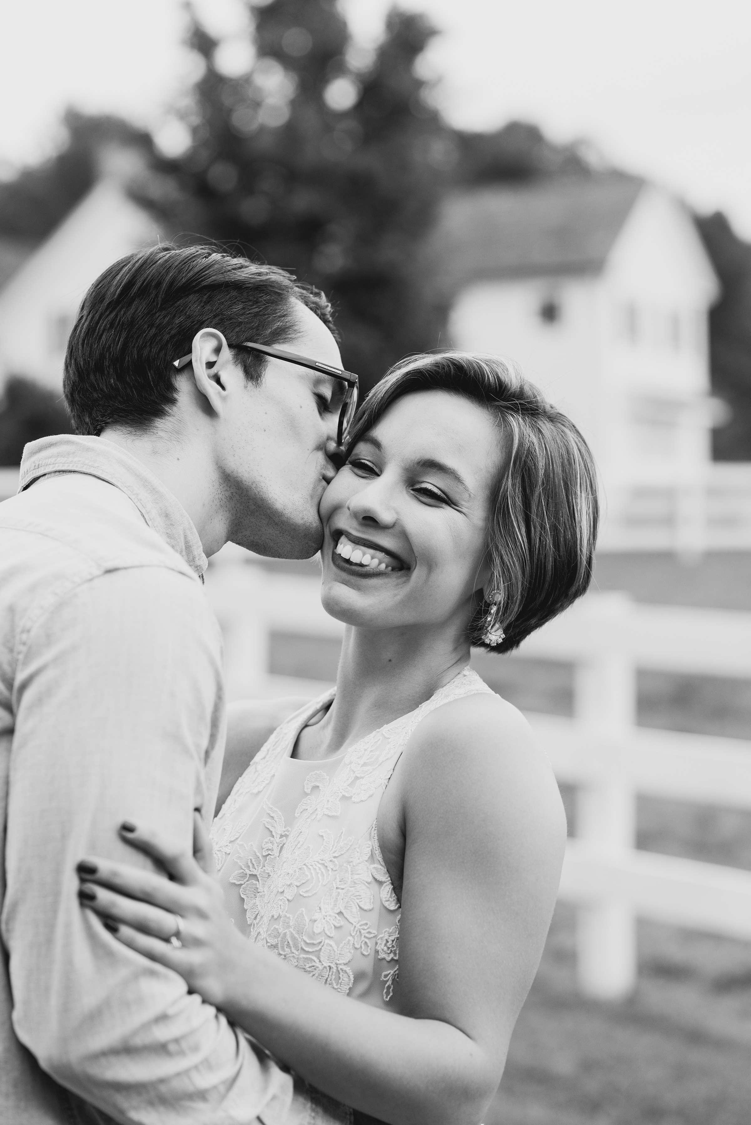 Joyful Autumn Alpaca Engagement Shoot