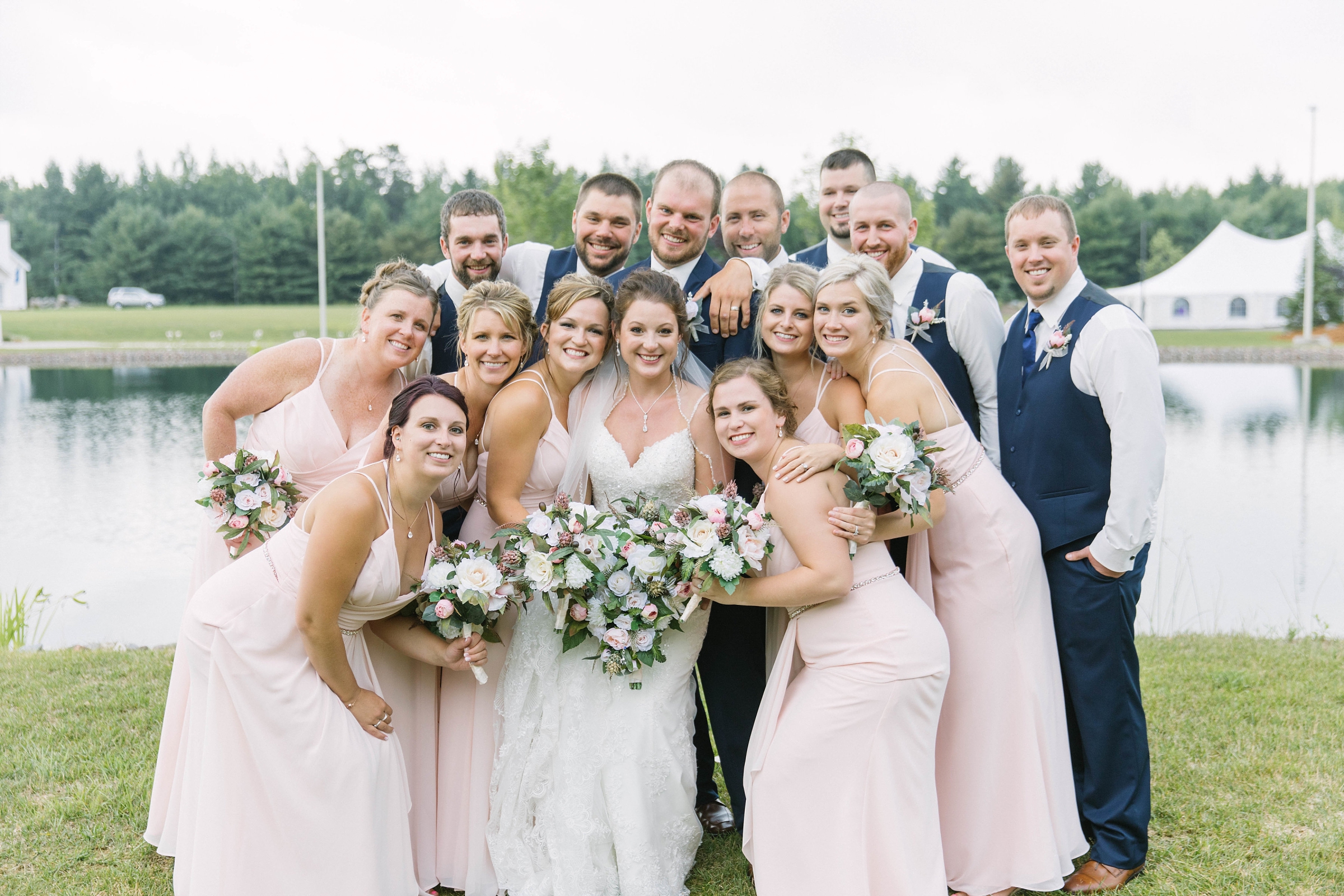 Chic Country Glam Wedding In The Northwoods