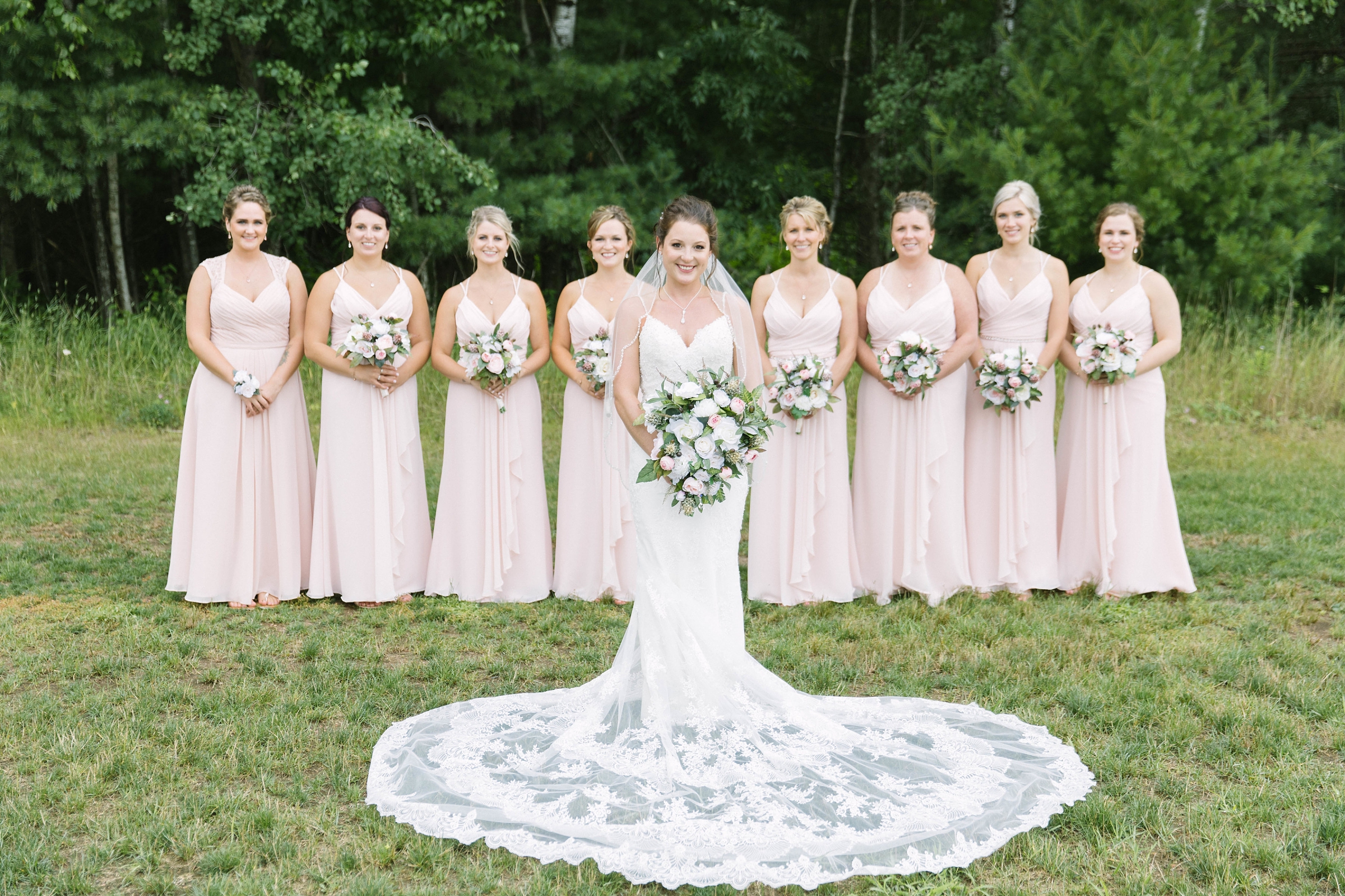 Chic Country Glam Wedding In The Northwoods