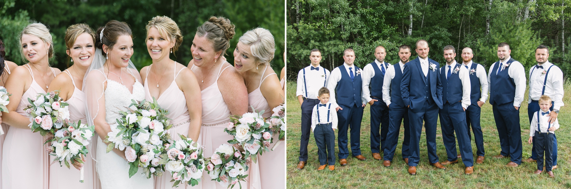 Chic Country Glam Wedding In The Northwoods